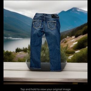 Silver Jeans‎ Mid Suki Capri Jeans 27”